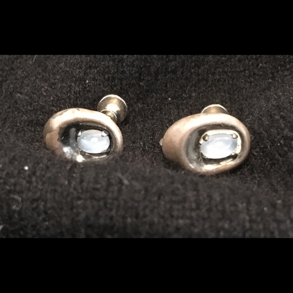 Vintage Opals in Sterling Silver settings